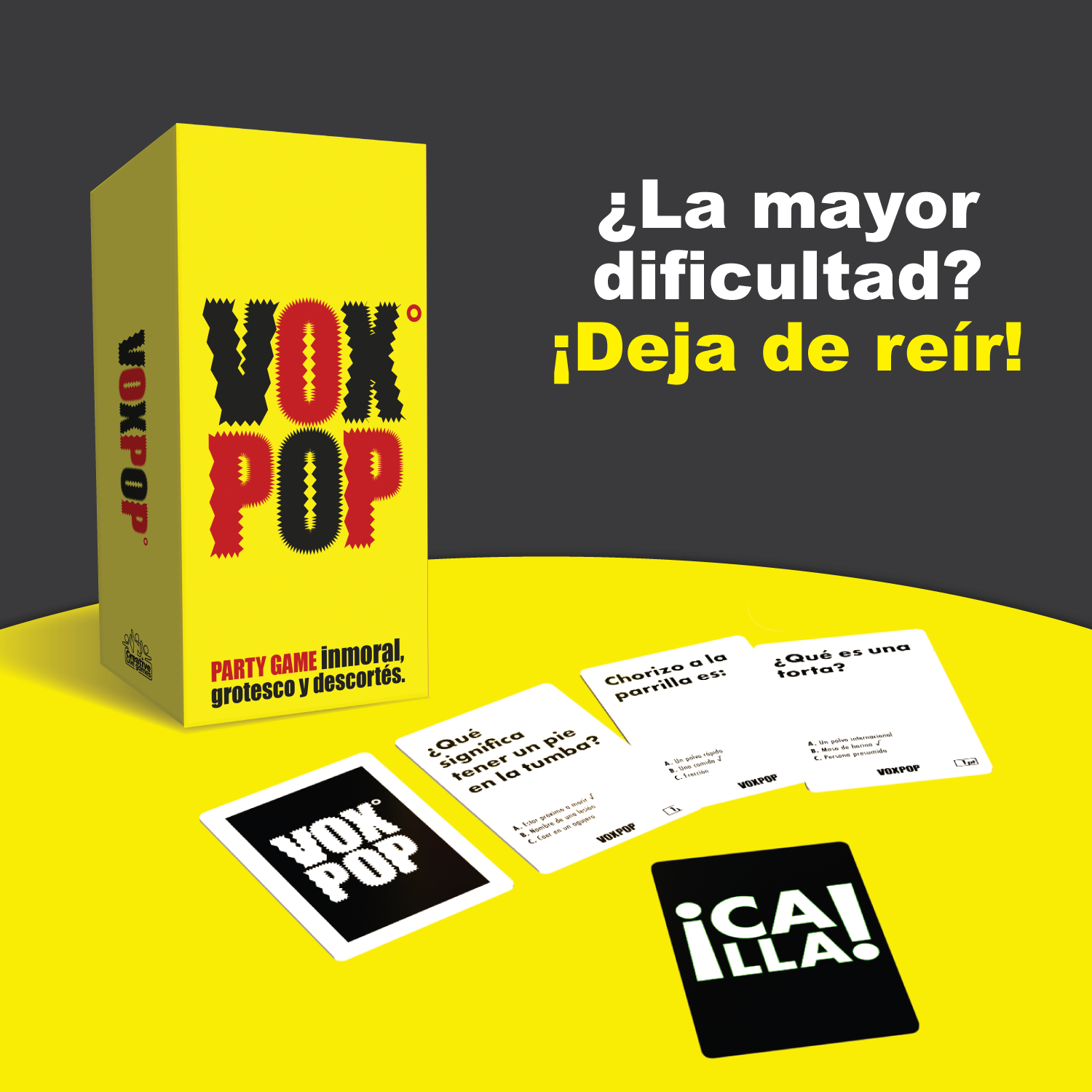 Vox Pop ES - Juegos creativos en vivo