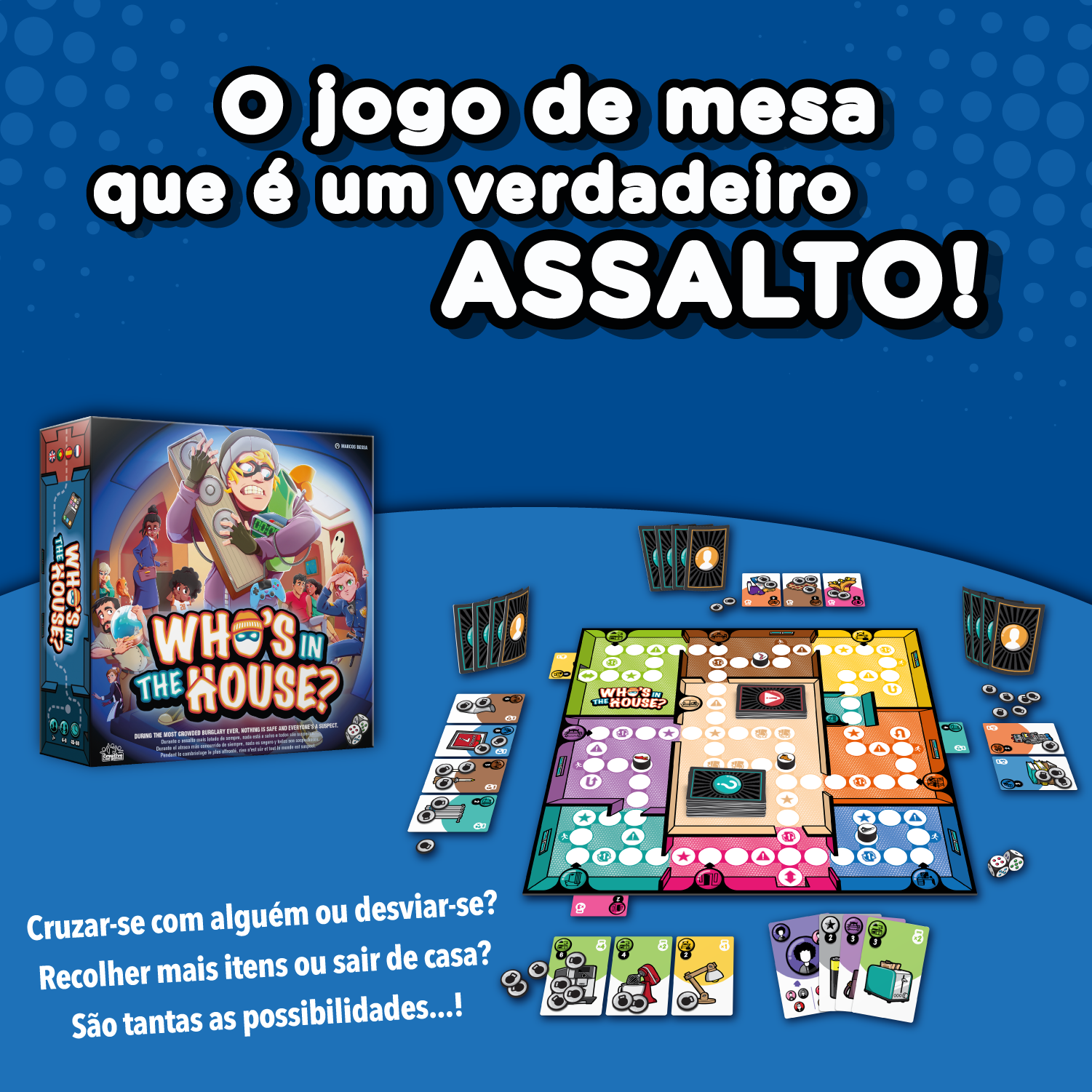 ¿Quién está en la casa? - Juegos creativos en vivo