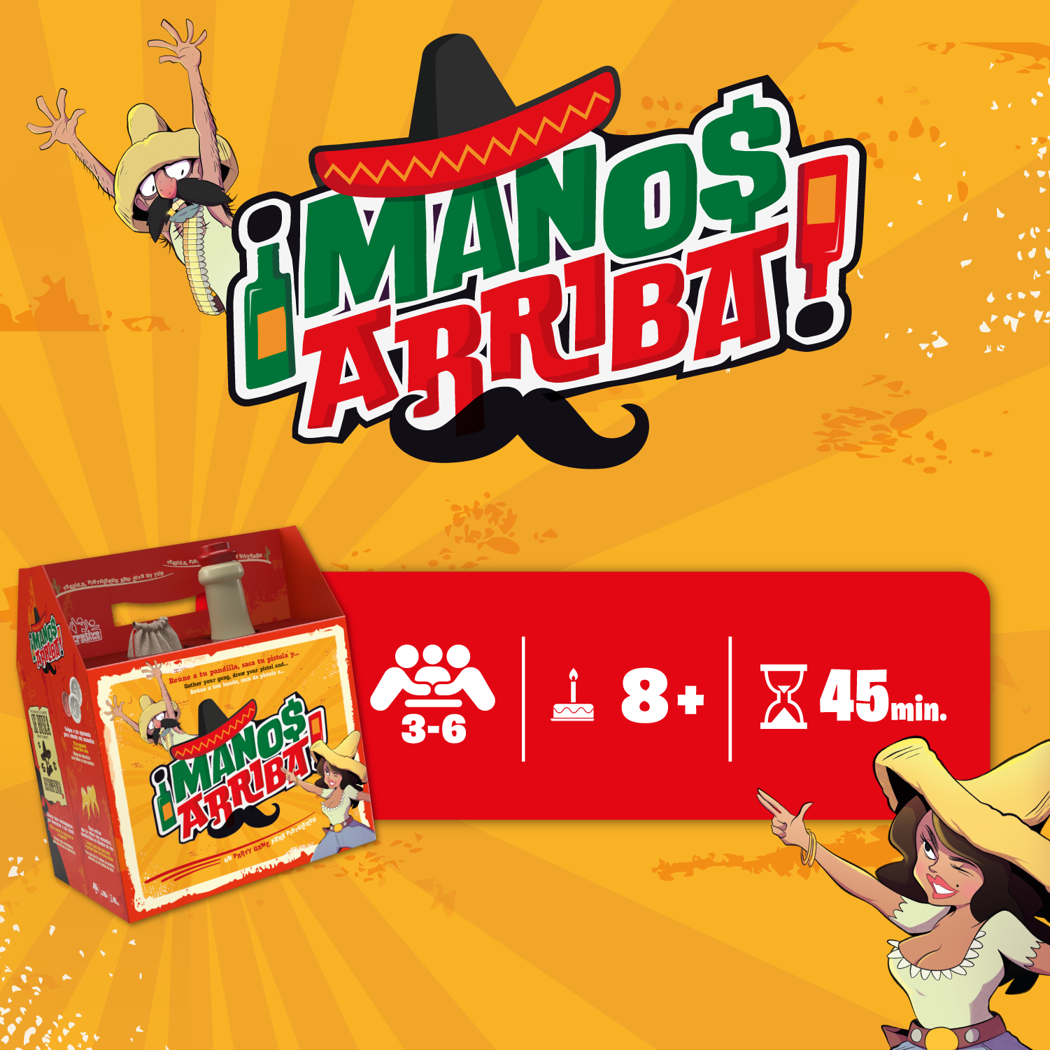 ¡Manos arriba! - Juegos creativos en vivo