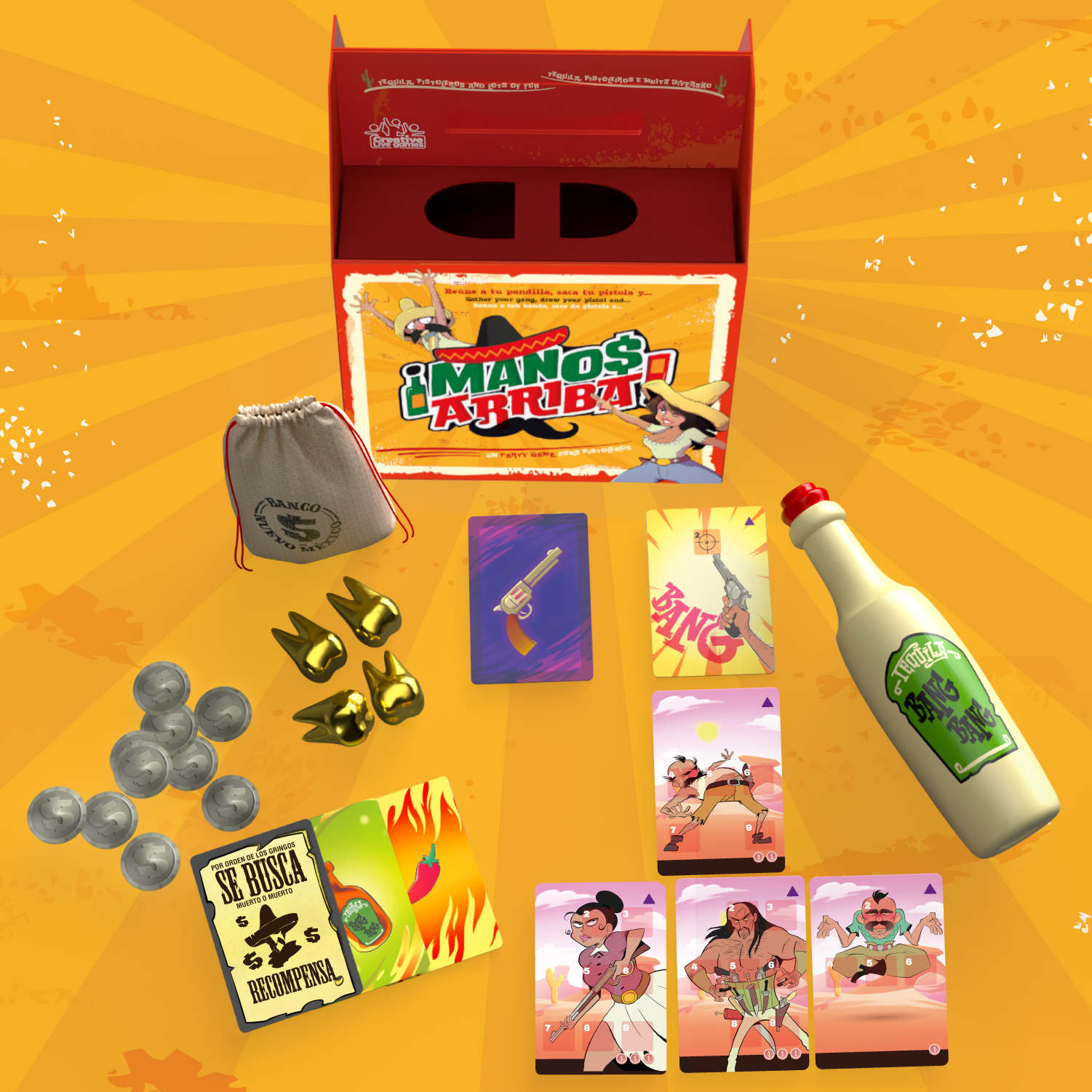 ¡Manos arriba! - Juegos creativos en vivo