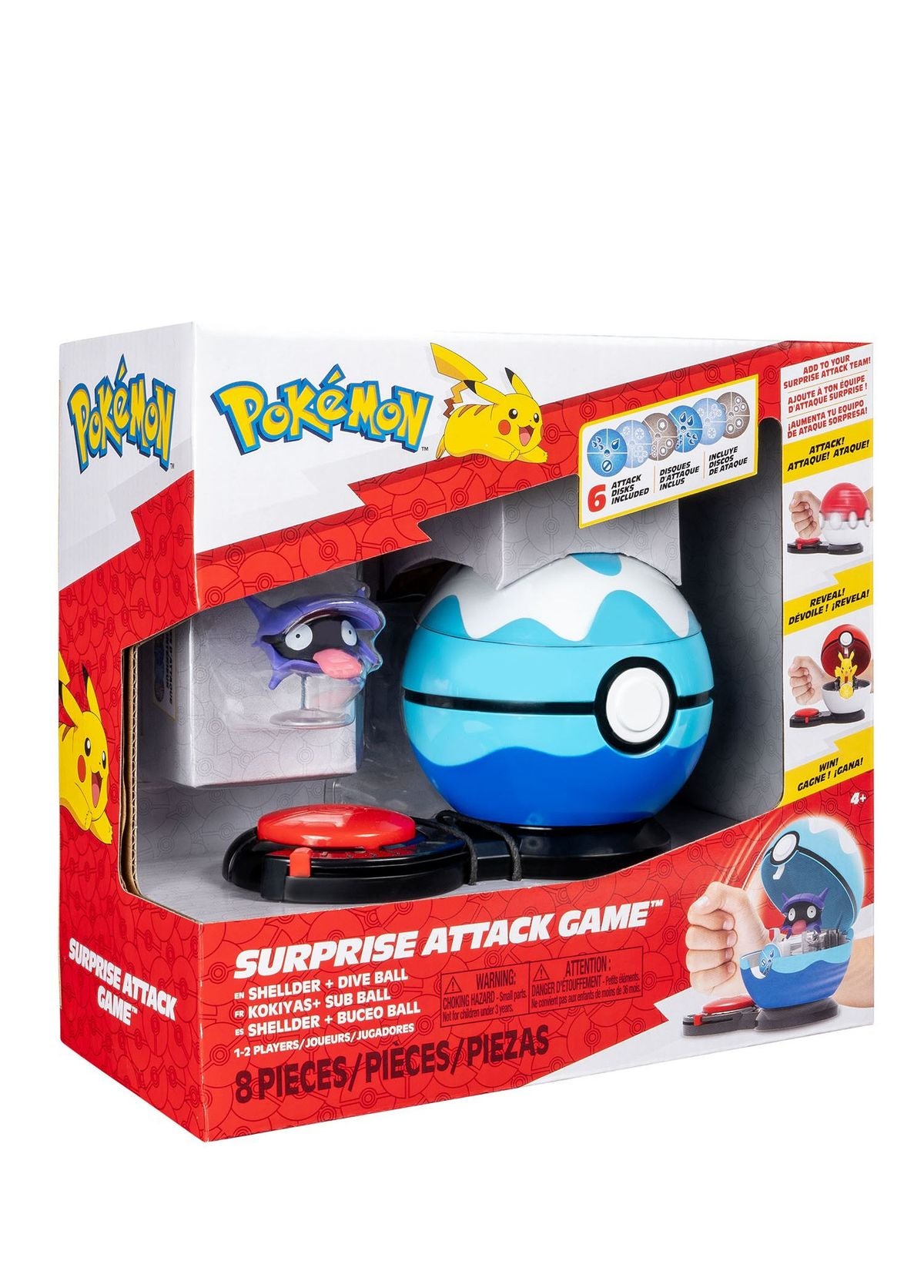 Pokémon Ataque Surpresa – Shellder