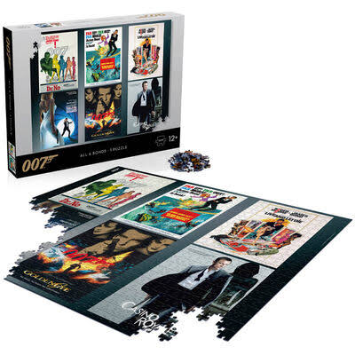 Puzzle James Bond Actor Debut 1000 piezas 