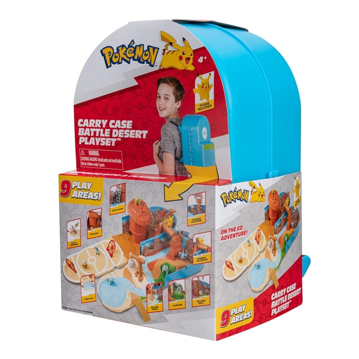 Set de juego transformable de Pokémon del desierto