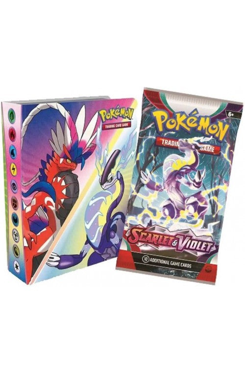 Miniportafolio Escarlata y Violeta de Pokémon TCG