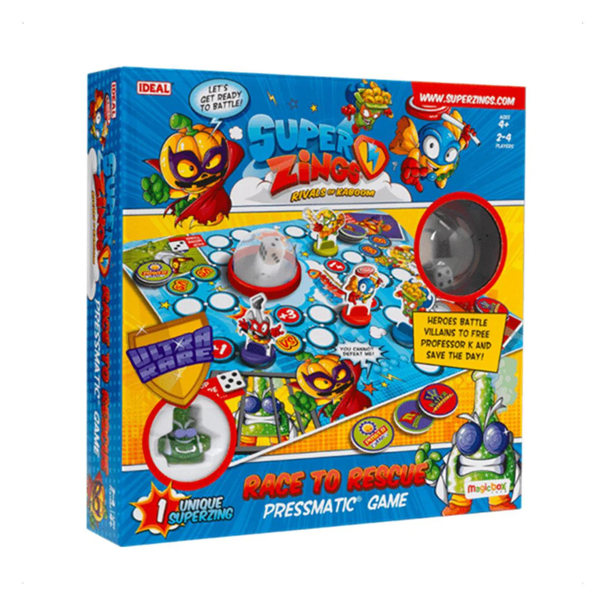 SuperZings - Juego de carrera al rescate